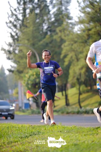 Race photo from Taman Budaya x BOGORUN 2025