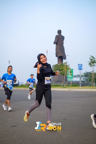 Race photo from ISOPlus Run 2024 Jakarta