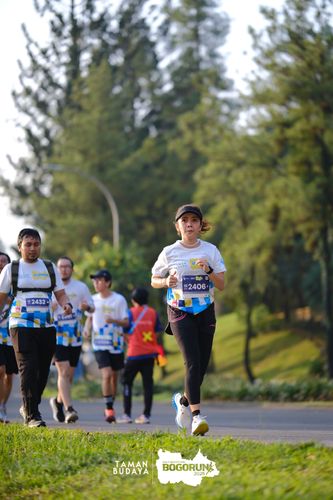 Race photo from Taman Budaya x BOGORUN 2025