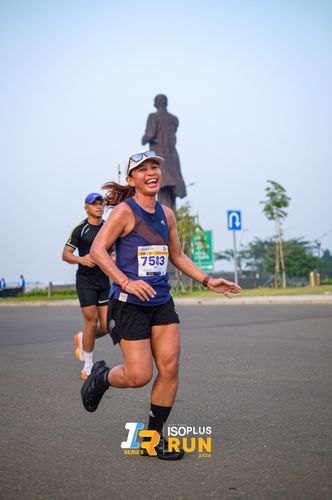 Race photo from ISOPlus Run 2024 Jakarta