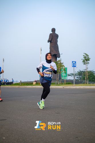 Race photo from ISOPlus Run 2024 Jakarta