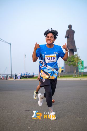 Race photo from ISOPlus Run 2024 Jakarta