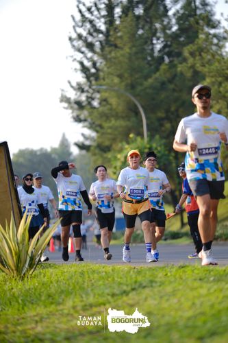 Race photo from Taman Budaya x BOGORUN 2025