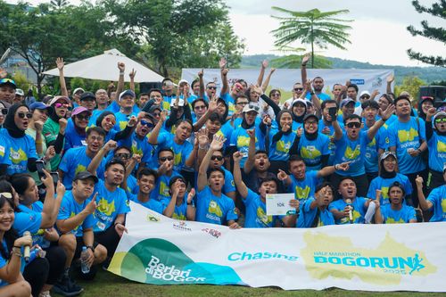 Race photo from Chasing Bogorun 2025