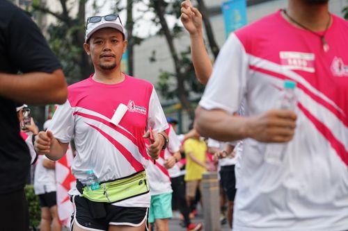 Race photo from Smartfren Run 2024 Vibes