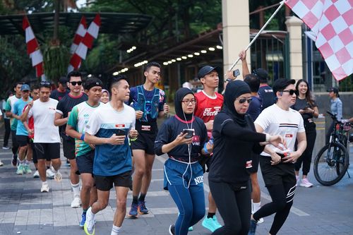 Race photo from One Run 10K Vibes 2024