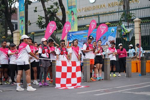 Race photo from Smartfren Run 2024 Vibes