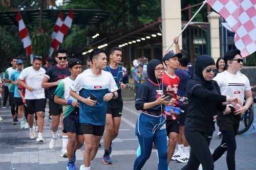 Race photo from One Run 10K Vibes 2024