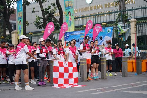 Race photo from Smartfren Run 2024 Vibes