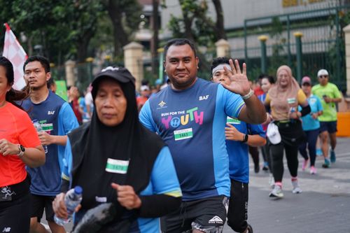 Race photo from Lari Bareng Yuk!