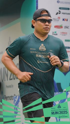 Race photo from Mangkunegaran Run 2025