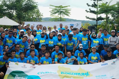 Race photo from Chasing Bogorun 2025