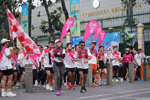 Race photo from Smartfren Run 2024 Vibes
