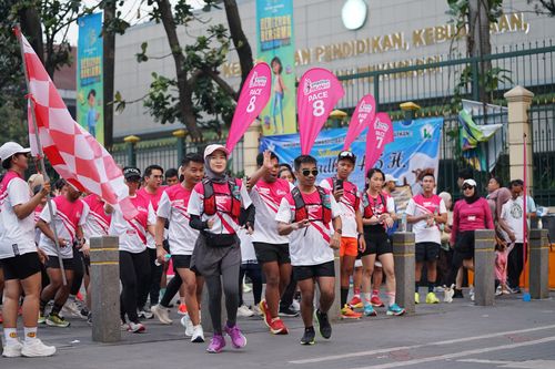Race photo from Smartfren Run 2024 Vibes