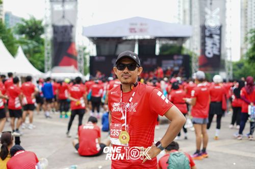Race photo from ONE RUN 10K 2025