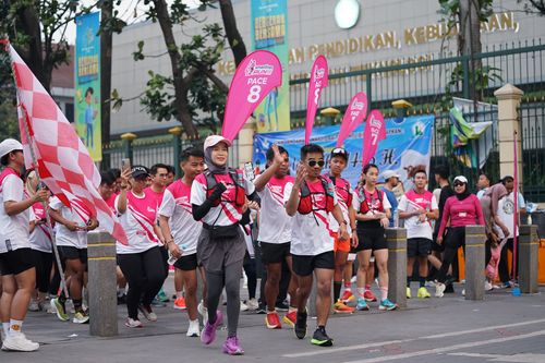 Race photo from Smartfren Run 2024 Vibes