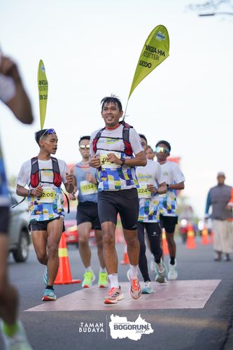 Race photo from Taman Budaya x BOGORUN 2025