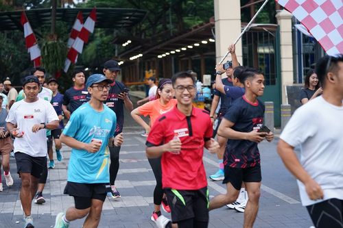 Race photo from One Run 10K Vibes 2024