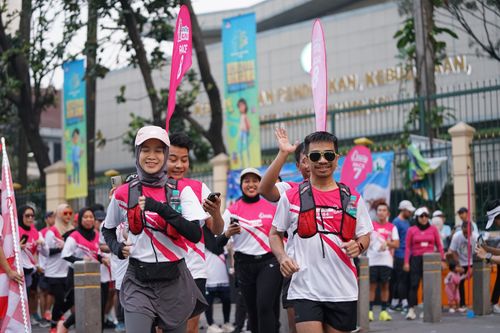 Race photo from Smartfren Run 2024 Vibes