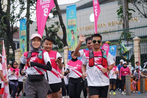 Race photo from Smartfren Run 2024 Vibes