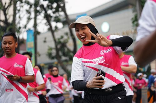 Race photo from Smartfren Run 2024 Vibes