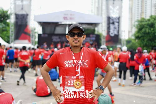 Race photo from ONE RUN 10K 2025