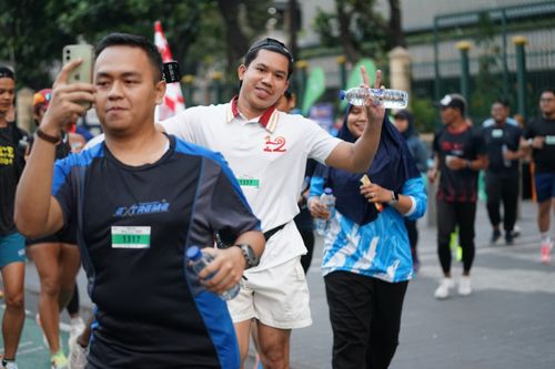 Race photo from Lari Bareng Yuk!