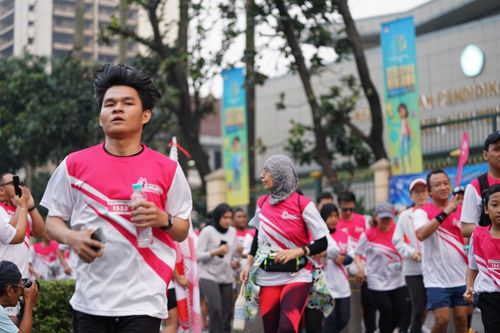 Race photo from Smartfren Run 2024 Vibes