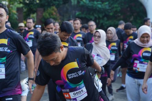 Race photo from WIPRO RUN 2025 - Vitalis Unza 20th Anniversary