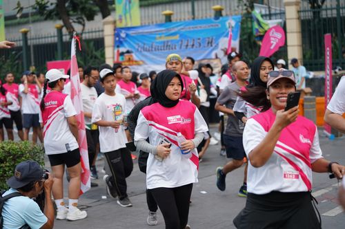 Race photo from Smartfren Run 2024 Vibes