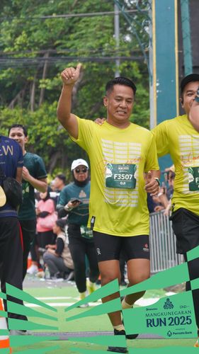 Race photo from Mangkunegaran Run 2025