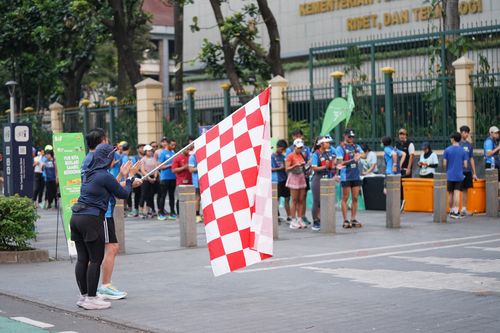 Race photo from Lari Bareng Yuk!