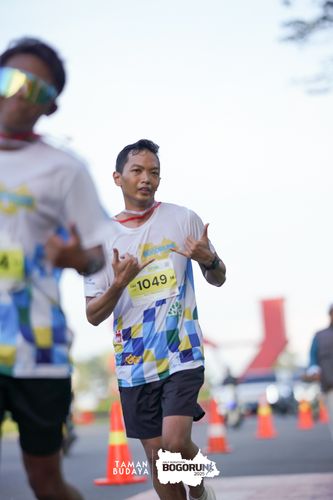 Race photo from Taman Budaya x BOGORUN 2025