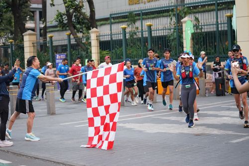 Race photo from Lari Bareng Yuk!
