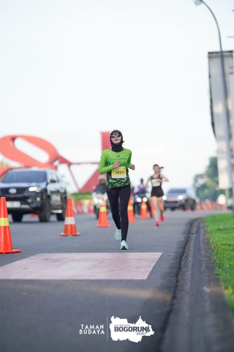 Race photo from Taman Budaya x BOGORUN 2025