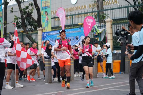 Race photo from Smartfren Run 2024 Vibes