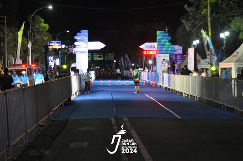Race photo from Jabar Run 10K 2024