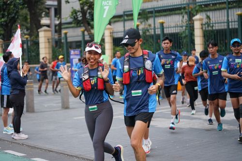 Race photo from Lari Bareng Yuk!