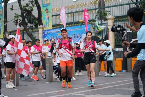 Race photo from Smartfren Run 2024 Vibes