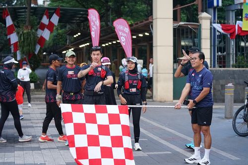 Race photo from One Run 10K Vibes 2024
