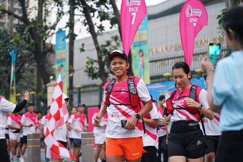 Race photo from Smartfren Run 2024 Vibes