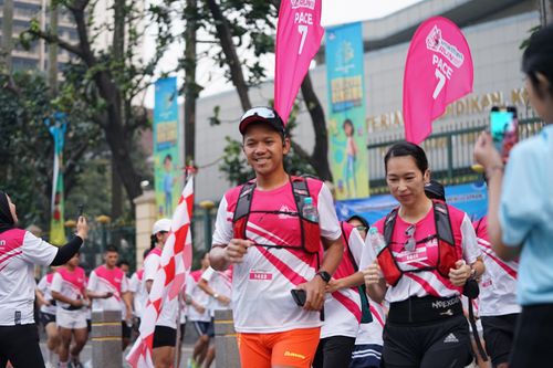 Race photo from Smartfren Run 2024 Vibes