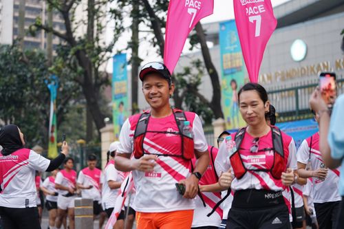 Race photo from Smartfren Run 2024 Vibes