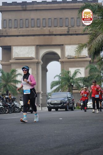 Race photo from Kediri Half Marathon 2025