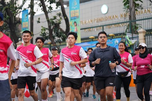 Race photo from Smartfren Run 2024 Vibes