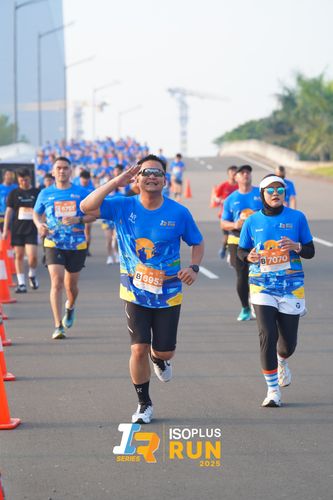 Race photo from ISOPLUS RUN 2025 - JAKARTA