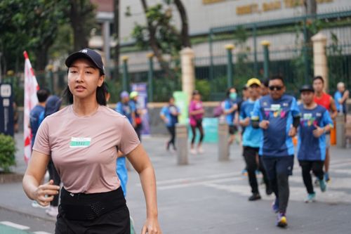 Race photo from Lari Bareng Yuk!