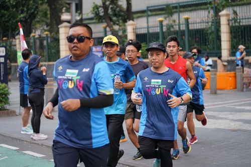 Race photo from Lari Bareng Yuk!