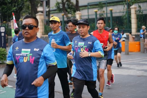 Race photo from Lari Bareng Yuk!