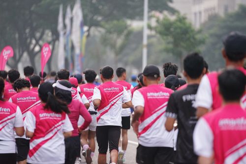Race photo from Smartfren Run 2024 Vibes